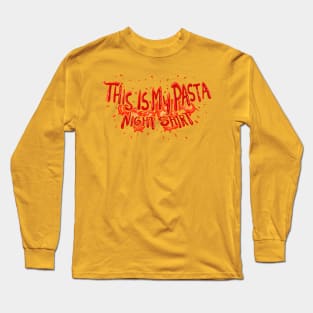 Pasta Long Sleeve T-Shirt